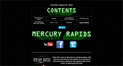 Desktop Screenshot of mercuryrapids.co.uk