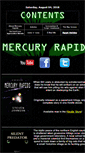 Mobile Screenshot of mercuryrapids.co.uk