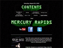 Tablet Screenshot of mercuryrapids.co.uk